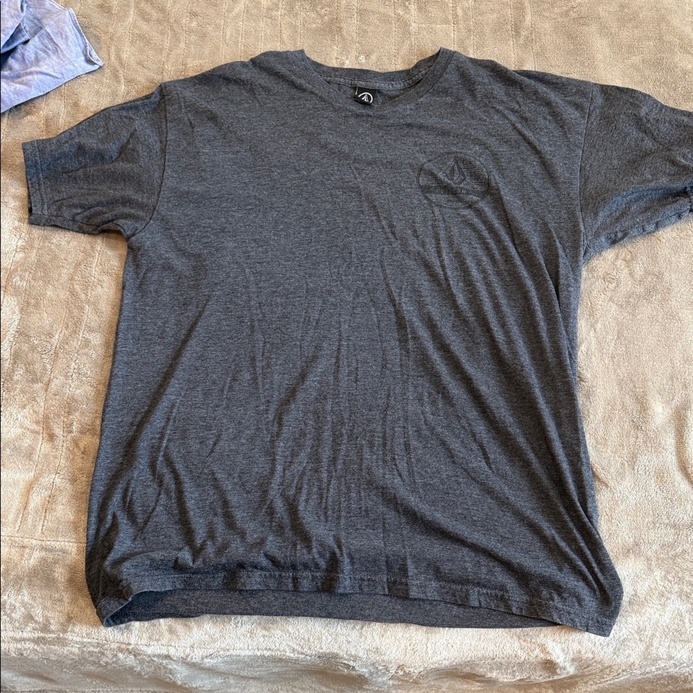 Volcom Dark Gray Men's Short Sleeve Tee